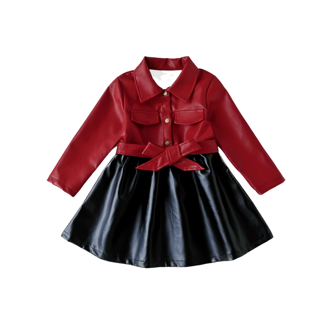 berry leather dress Elliatt Nova Faux Leather Halter Dress In Berry - 40% Off